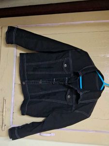 Classic Black Denim Jacket