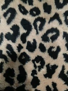 Leopard Print Fur Long Coat