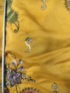 Yellow 💛 Colour Silk Saree