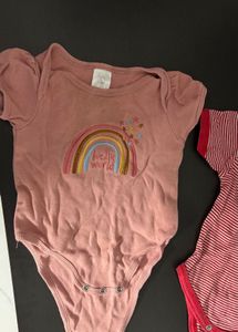 Baby Girl Bodysuits - Pack of 2