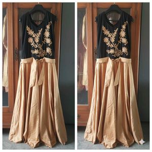 stunning gold gown