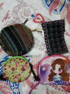 Set Of 4 Pouch For Girls