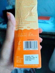 Aqualogica Glow Dewy Gel Sunscreen SPF 50