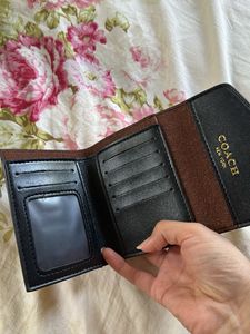 Coach Wallet - Classic Monogram Design