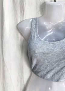 sexy grey top
