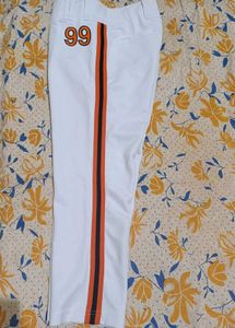 Stylish White Pants with Details