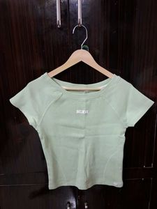 Believe Crop Top - Stylish and Trendy