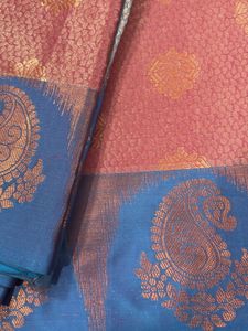 Beautiful Silk Saree with Paisley Border