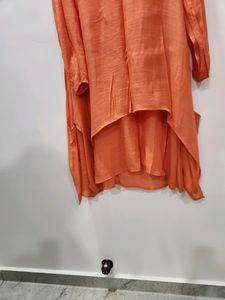 Beautiful Indo Western Kurti Get Free Pink Top