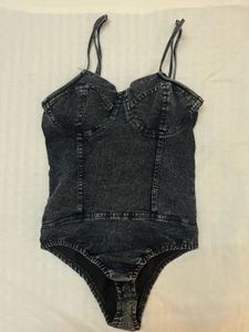Denim Bodysuit