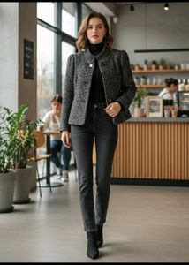Stylish Tweed Jacket