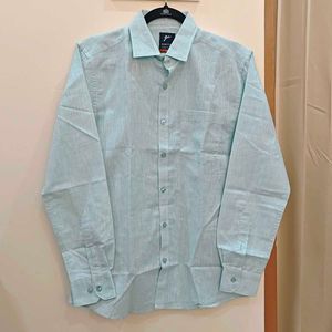 GrossCourt Premium Mint Green Formal Shirt