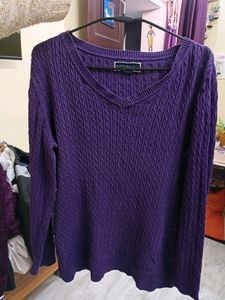 Lavender Woolen Top 💜🔥