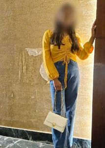 Stylish Yellow Ruched Crop Top
