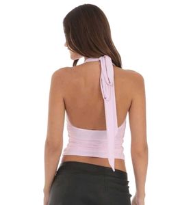 Cute Halter Neck Tank Top