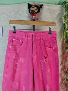 Y2K Aesthetic Trending Ripped distressed jeans