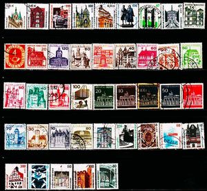 100 DIFFERENT GERMANY USED STAMPS LOT