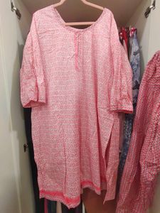 Pretty Pink Printed Kurta and salwar