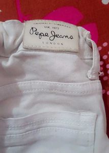 Stylish Blue Jeans with Side Stripe