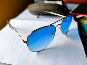 Floyd Aviator Sunglasses Blue Gradient Shade