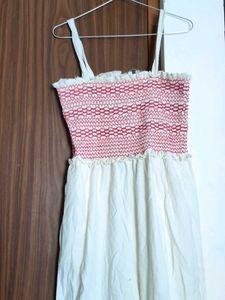 Bohemian Style White Palazzo Set