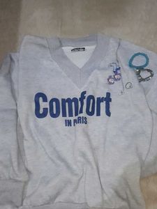 Comfort V-Neck Sweatshirt