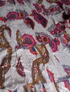 Boho Paisley Print Tiered Maxi Skirt