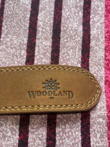 Woodland Classic Tan Leather Belt