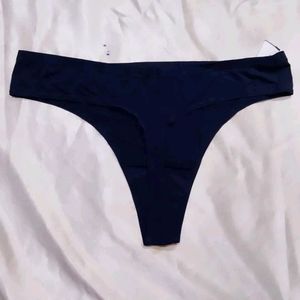 Navy Blue Thong Briefs