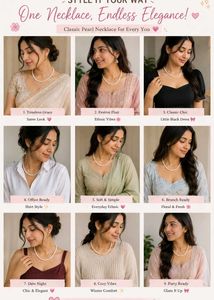Elegant Pearl Necklace(50% off for 7 days🤩)