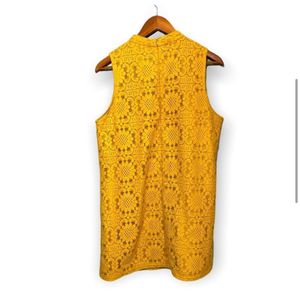 Forever 21 | Mustard Yellow Floral Sheath Dress