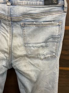 Ripped Light Wash Jeans