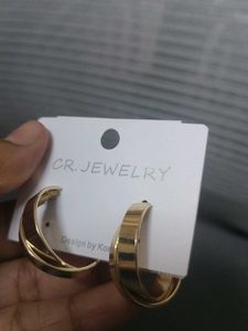Chic Gold Hoop Earrings