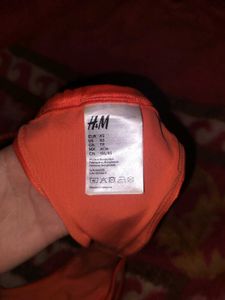Orange String Bikini Bottom