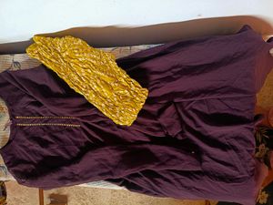 Ethnic Kurta Set with yellow pants