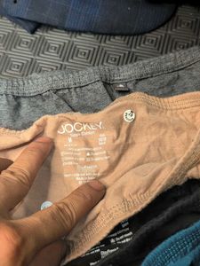 Jockey 5 piece Women's Cotton Briefs Size M