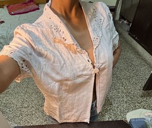Pink Crop Top