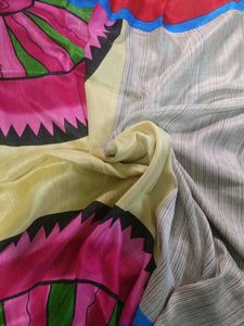 Colorful Printed Saree