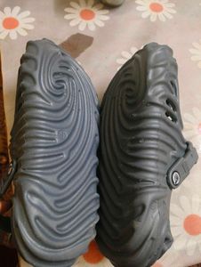 Stylish Grey Foam Clogs