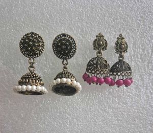 Ethnic Jhumka Earrings - Pick Any 2 Sets for ₹199