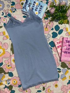 Ribbed Lace up body on dress
