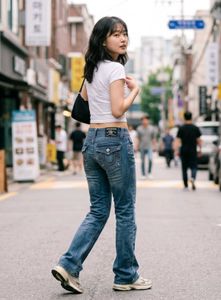 True Religion Flap Pocket Bootcut Denim | Y2K Flar