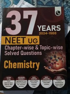 37 Years NEET UG Chemistry Solved Questions