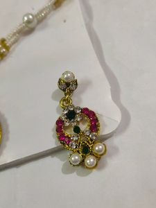 Women's Necklace With Earrings