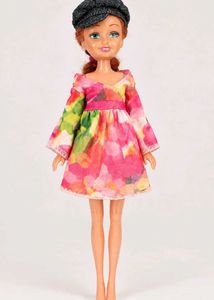 Cute Fashion Doll with Colorful Dress