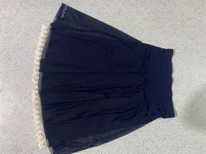 Navy Blue Skirt