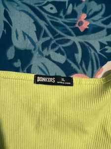 Lime Green Cut-Out Long Sleeve Top