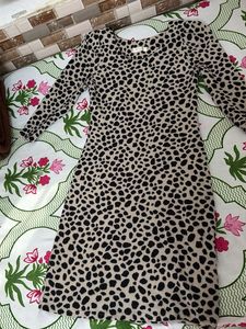 Stylish Leopard Print Dress