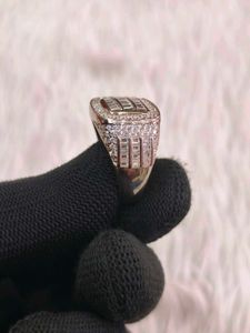 Sparkling Gemstone Ring 925 silver