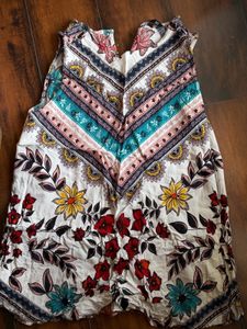 Floral Sleeveless Top- size S
